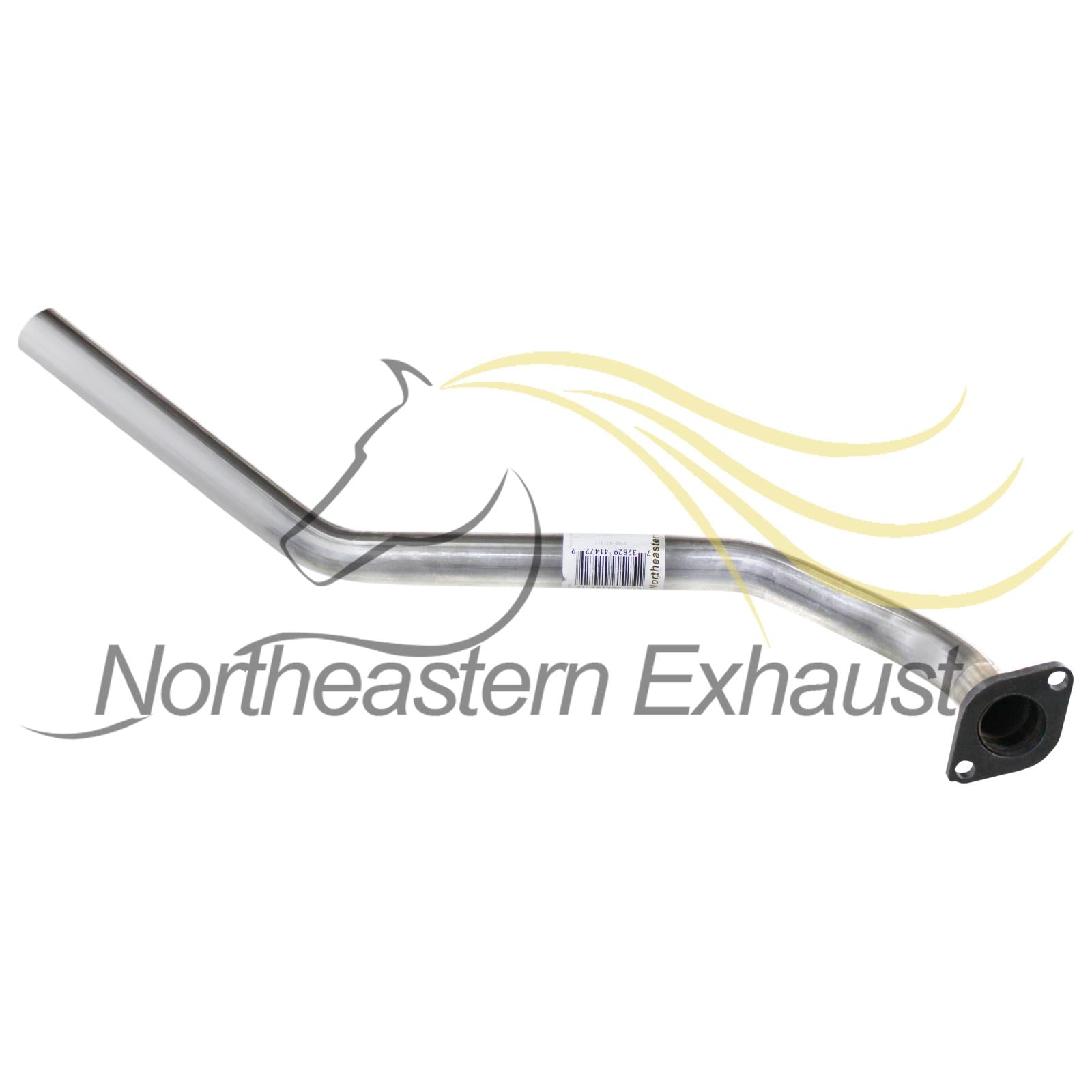 Stainless Steel Exhaust Resonator Pipe Fits 2010-2011 Kia Soul 1.6L - Direct Fit