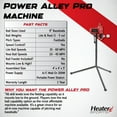 thumbnail image 4 of Heater Power Alley Pro Real Baseball Machine - Adjustable Design, Pitches Real Baseballs Up to 45 MPH, Accurate and Portable Training Tool for Batting, Pitching, and Field Practice, 4 of 8