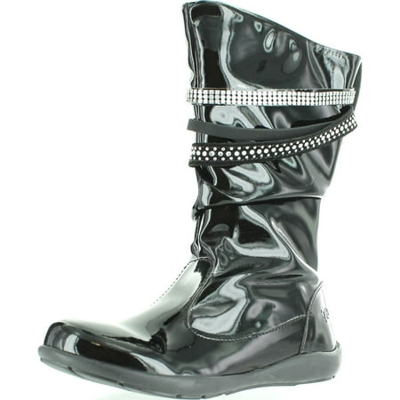 

Primigi Girls Charlize Fashion Strappy Patent Boots Black 30