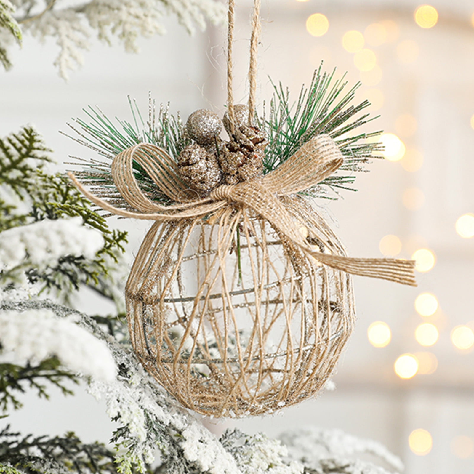 TIMIFIS 1PC Christmas Ball Ornaments Christmas Decorations