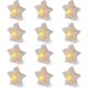 thumbnail image 1 of 12 Pack of Creative Star-Shaped Flameless Decorative Candles for Candle Light Ambiance, 1 of 5