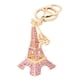 thumbnail image 2 of Llavero de París, accesorio para llaves, adorno, dije, llavero brillante, torres, llaveros rosa, 2 of 9