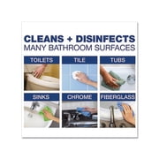 Disinfecting-Sanitizing Bathroom Cleaner 32 oz Trigger Spray Bottle, 6/Carton