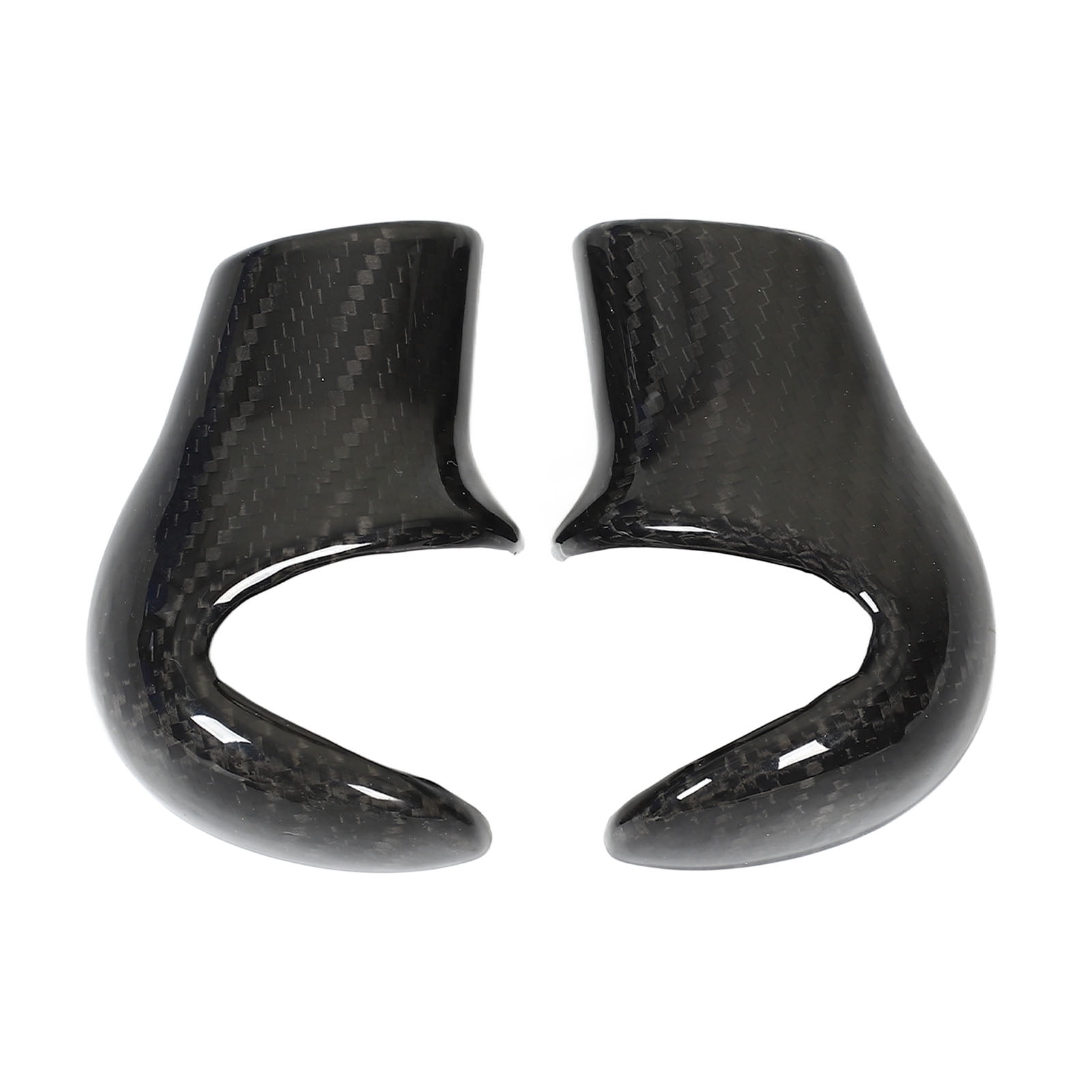Knob Decor, Gear Knob Cover Carbon Fiber Clear Texture For R55 R56 R57