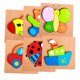 thumbnail image 2 of Rompecabezas 3d de madera para agarrar a mano 0.13 Bloque tridimensional de tráfico de animales de dibujos animados Juguete inteligente para niños, Barco Betterlifefg kaili Sencillez, 2 of 4