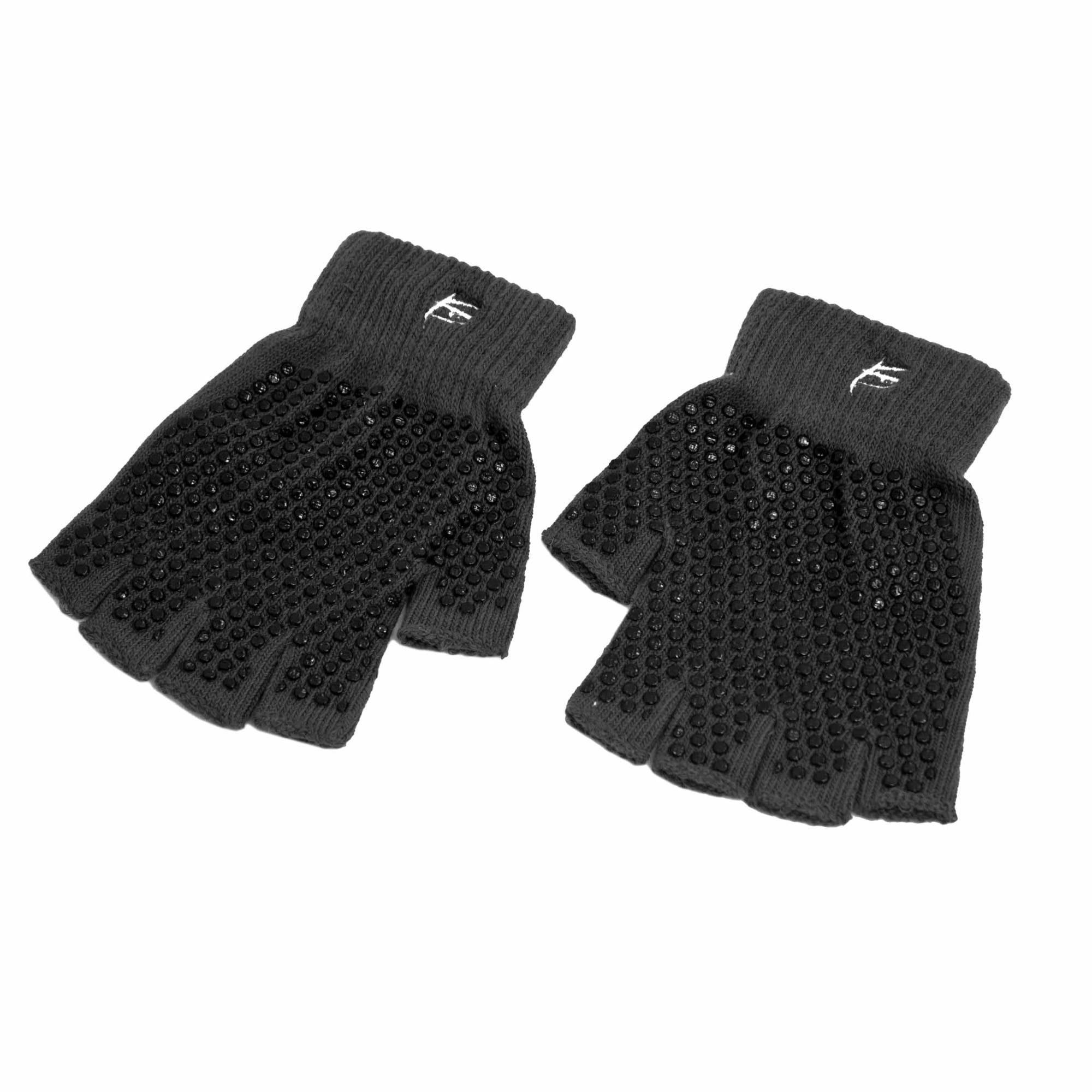 ProSource Grippy Yoga Gloves, NonSlip Fingerless Design