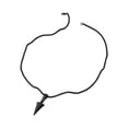 thumbnail image 2 of Collar colgante para hombre Yinane Collar de cadena de suéter moderno Hip Hop Negro, 2 of 8