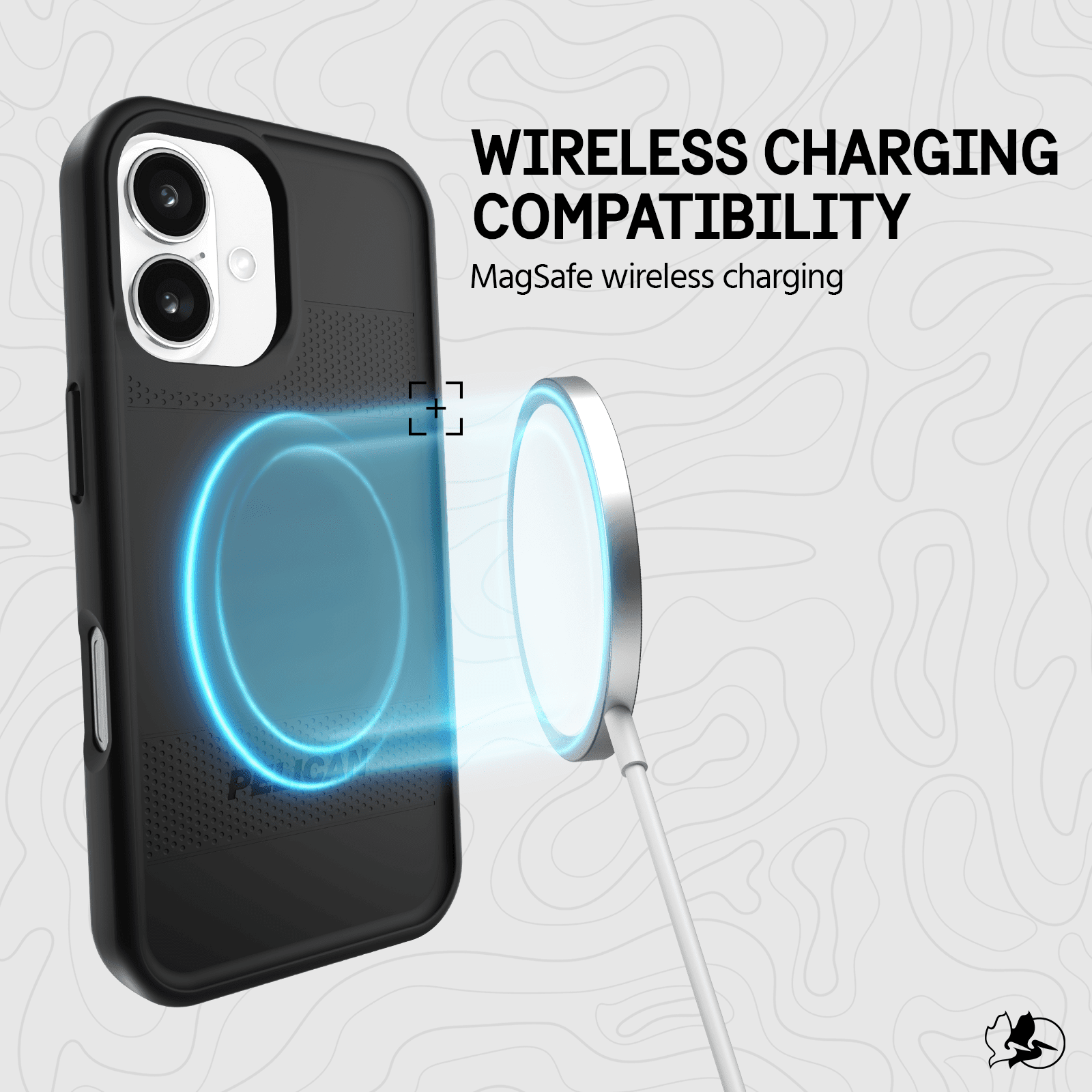 Pelican Protector Case for MagSafe for Apple iPhone 16 - Black