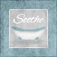 thumbnail image 3 of Grey, Jace 12x12 Black Modern Framed Museum Art Print Titled - Soothing Bath, 3 of 5