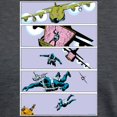 thumbnail image 3 of CafePress - G.I. Joe Snake Eyes Parachu Women's Deluxe T Shirt - Womens Tri-blend T-Shirt, 3 of 4
