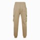 thumbnail image 4 of Pantalones cargo de poliéster para hombre, de longitud completa, a la moda, de color liso, con bolsillos, cordón ajustable, cintura elástica y pierna recta., 4 of 5