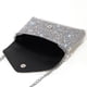 thumbnail image 2 of Bolsa de mano con diamantes de imitación para mujer, Bolsa de noche con purpurina y cadena, Bolsa de fiesta (plateado) Hugtrwg  Para Estrenar, 2 of 9