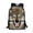 Angry Wolf Face Pattern, variant on Uourmeti Angry Wolf Face Pattern Practical Backpack, 17 Inch Spacious Storage School Backpack Durable Fabric School Bookbag for Adults