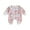 Milk Cookie Gingerbread Man, variant on Elippeo Baby Girls Jumpsuit 3M 6M 12M 18M Long Sleeve Crew Neck Santa Claus Print Romper Christmas Clothes