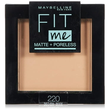 Maybelline Fit Me Matte & Poreless Pressed Powder, 220 Natural Beige, 8.5g
