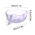 thumbnail image 3 of Ohufall Multi Functional Dry And Wet Separation Water Filter Basket Kitchen Household Draining Basket Vegetable Washing Basket Fruit Colander Flower Discharge Basin, 3 of 3