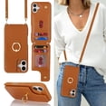 thumbnail image 1 of Funda Lipvina para iPhone 16 Plus con tarjetero y correa, 1 of 8