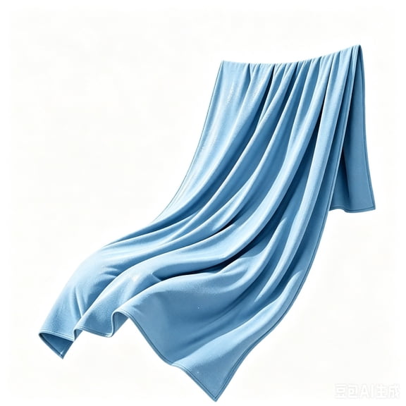 Leodye 1PCS Lightweight Ice Fabric Cooling Blanket, Quick Dry Washable Summer Throw Cover for office Sofa Beach Outdoor Use -59.1x39.4x0.59in