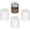 4 PACK, variant on Shower Filter  , 9 Pack 20 Stage Shower  Filter for Hard Water, Microporous Pressurization High output Water Filter Compatible Similar Design, 10000 Gallons 3 Month