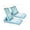 Light Blue, variant on Keyboard Case for iPad Air 5 2022 / Air 4 10.9 inch 2020 / iPad Pro 11 2021 2020 2018 with Detachable Magnet Touchpad Keyboard & Pencil Holder, Clear Back Cover