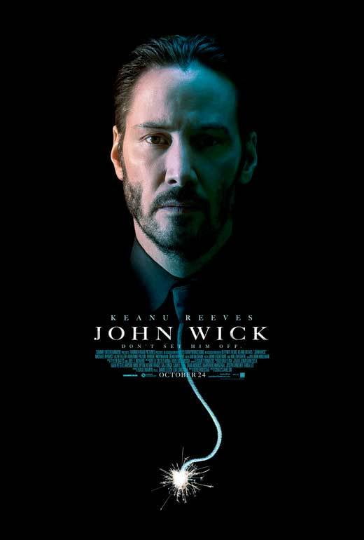 Keanu Reeves Wall Art John Wick Satin Movie Poster Print Movie Poster