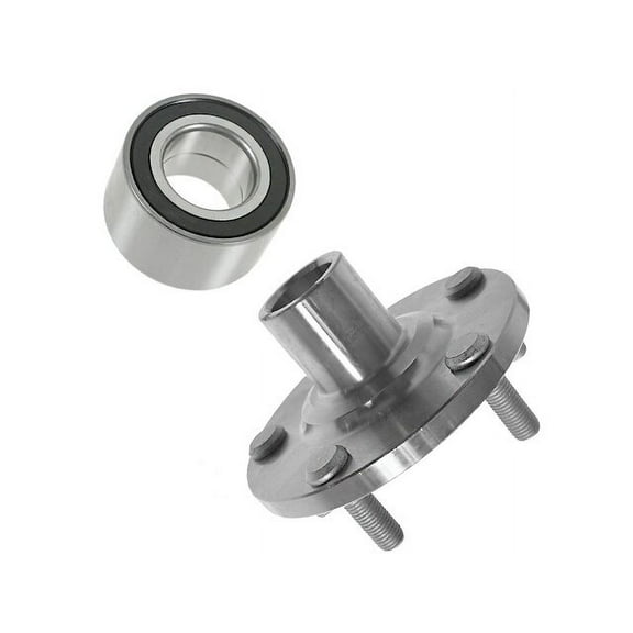 Front Wheel Hub and Bearing Kit 2 Piece - Compatible with 2001 - 2005 Toyota RAV4 2002 2003 2004