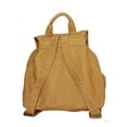 thumbnail image 2 of "Didier" Multipocket Soft Hipster Rucksack Backpack - Beige, 2 of 3