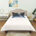 thumbnail image 6 of Haosy Satin Pillowcase for Hair and Skin Standard Cooling Silk Pillow Case with Envelope Closure Forest Wolf Moon 20"x26", 6 of 9