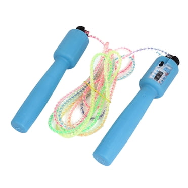 Toysmith Nightzone Flare Jump Rope - Colors May Vary (green & purple ...