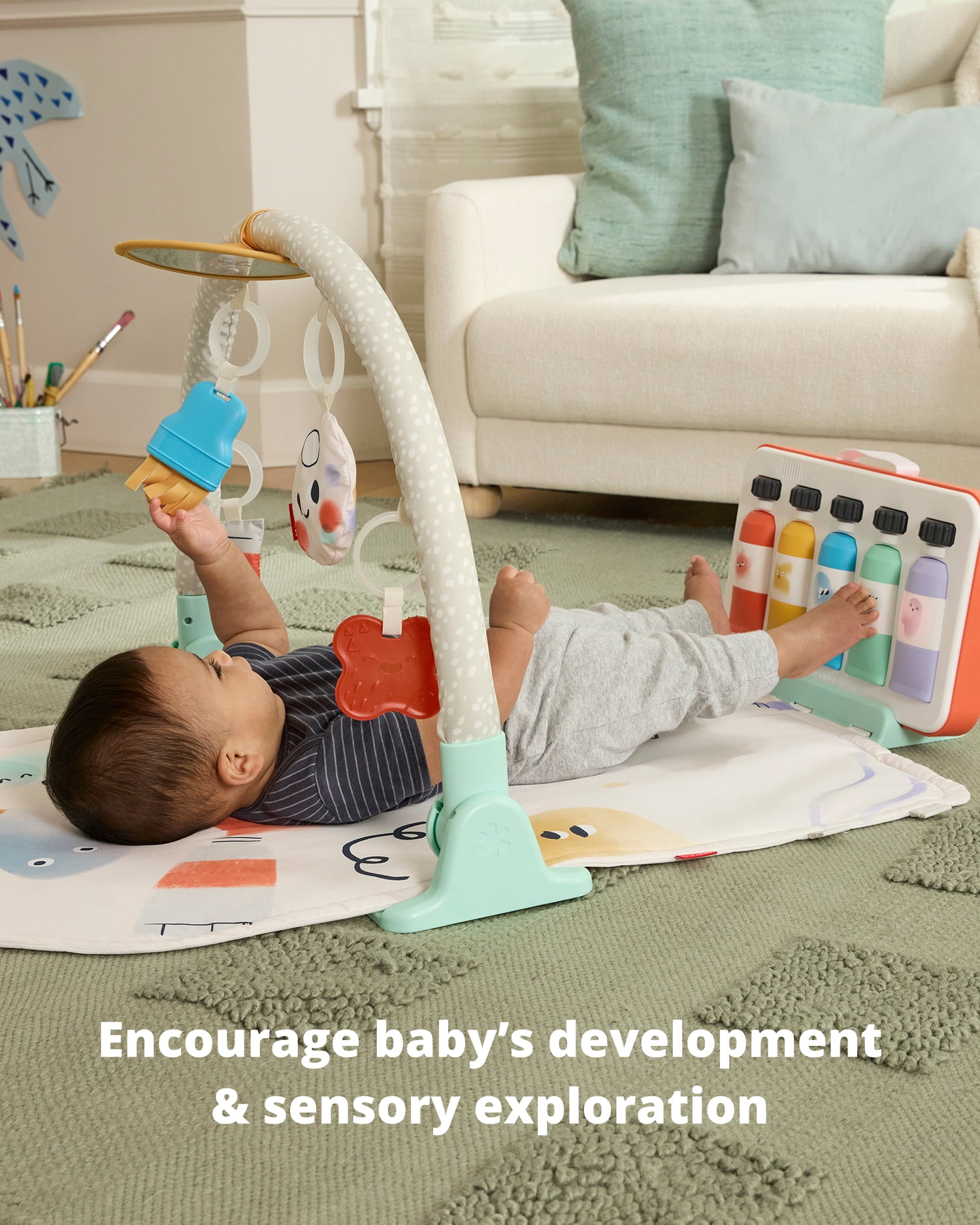Skip Hop Painted Dreams 4-in-1 Developmental Baby Play Gym