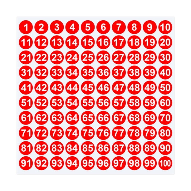 Pegatina de Combinación de Tamaño de 1 a 100 Pulgadas, Usada para la Decoración de Billetes