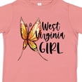thumbnail image 4 of Inktastic West Virginia Girl Butterfly Girls Toddler T-Shirt, 4 of 5