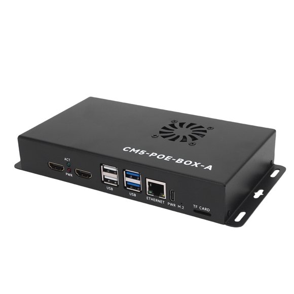 Module d'Extension 5 PoE avec Coque, Support Power Over Ethernet, Remplacement de Base 5 PoE pour Pi, avec MIPI, M.2, USB, Interface Ethernet