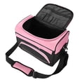 thumbnail image 2 of Bolsa de transporte de gran capacidad para herramientas de peluquería profesional, color rosa, 2 of 14