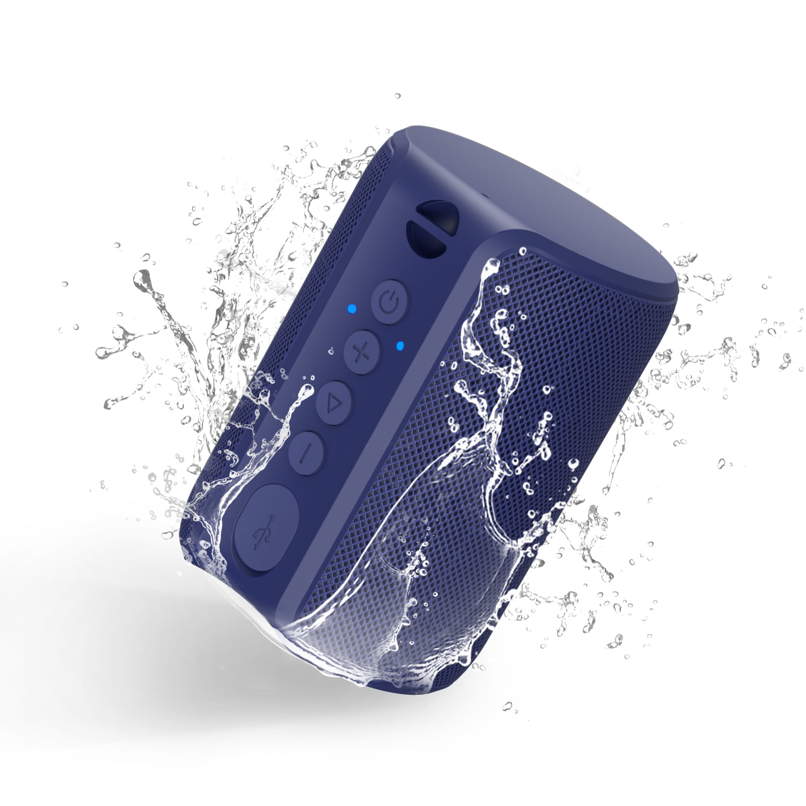 TWS Waterproof Portable Bluetooth Stereo Speaker Outdoor Wireless Shower Loud 