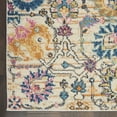 thumbnail image 4 of Nourison Passion Area Rug, Boho Multicolor Floral Pattern, 5'x7', Easy Cleaning, 4 of 8