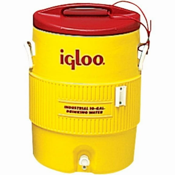 Sport Supply Group MSIGLO10 Igloo 10 Gallon Yellow Cooler - Coaches Aids Coolers