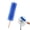 1 Pcs , Blue, variant on Fan Cleaning Brush, Fan Brush Cobweb Duster Microfiber Duster Ideal for Electric and Blind, Reusable Microfiber Dust Collector, Non-disassembly Cleaning