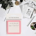 thumbnail image 5 of Glitter Notepad Sticky Notes, Sparkle Sticky Notes, Clear Translucent Sparkle Sticky Notes, Cute Self Adhesive Note Memo Pads, Small to Do List, Office Supplies (Blue,6Pack), 5 of 5