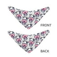 thumbnail image 3 of Honeii Baby Cow Print Pet Scarf Dog Bandanas for Dogs Triangle Dog Scarfs,Bandana Pet Cute Scarf Bibs for Small Medium Dogs and Cat-Large, 3 of 5