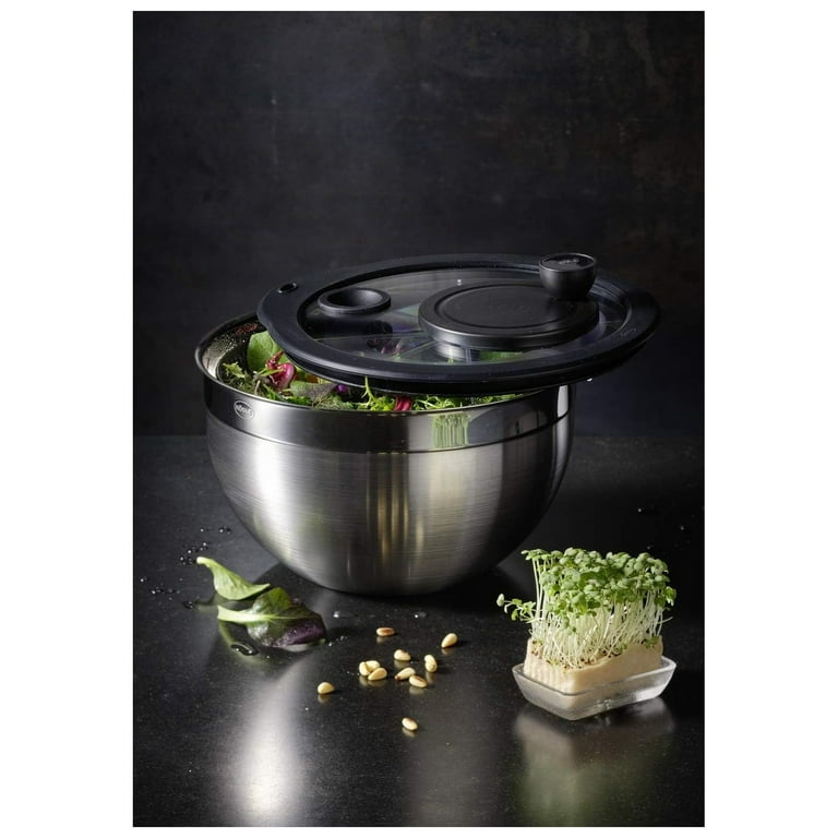  Rosle Stainless Steel Salad-Spinner, Large: Home & Kitchen