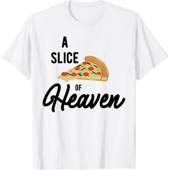 A slice of mystical pizza in the sky style T-Shirt mens t shirt,white,women,funny,misfits,men,journey