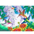 thumbnail image 1 of Cuadros Decorativos Kit de pintura de diamante de flor de pájaro con dibujo de taladro de forma especial parcial 5D Ehuebsd Nuevos Originales, 1 of 8