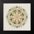 thumbnail image 2 of Borges, Victoria 20x20 Black Modern Framed Museum Art Print Titled - Summer Mandala III, 2 of 5