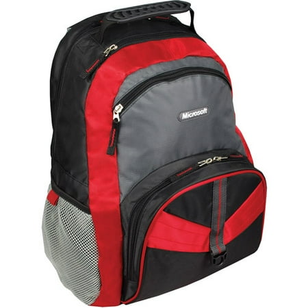 Microsoft 15.6-Inch Laptop Backpack - Contender (Red) (39315)