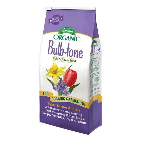 Espoma Bulb Tone Organic Bulb & Flower Plant Food, Granules - 3-5-3 NPK - 4 lbs — Outdoor & Indoor Plant Use, Easy Application