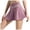 Pink, variant on Hienoo Women's Quick Drying Athletic Shorts High Waist Running Tennis Skirt Workout Skorts, Sizes M-XXL