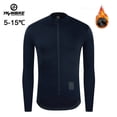 thumbnail image 3 of YKYW Chaqueta polar térmica de manga larga para hombre, para otoño e invierno, para ciclismo de montaña, camisetas de ciclismo, ropa para exteriores, abrigo, 3 of 5