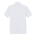 thumbnail image 4 of Unisex Summer Chef Jacket, Short Sleeve Thin Design Professional Kitchen Work Uniform for Restaurant Bakery Hotel Staff,White M, 4 of 4