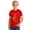 Z43-Red, variant on YUEHUA Kids' Walk for Peace Alaska Vintage T-Shirt, Boys' Casual Short Sleeve Tee, Retro Scenic Graphic Print Top for Travel